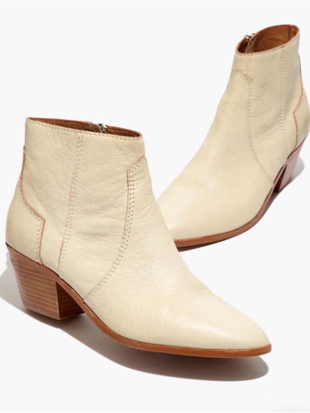 The Western Boot in Leather by Madewell - Women’s size 6 ✨AS-IS